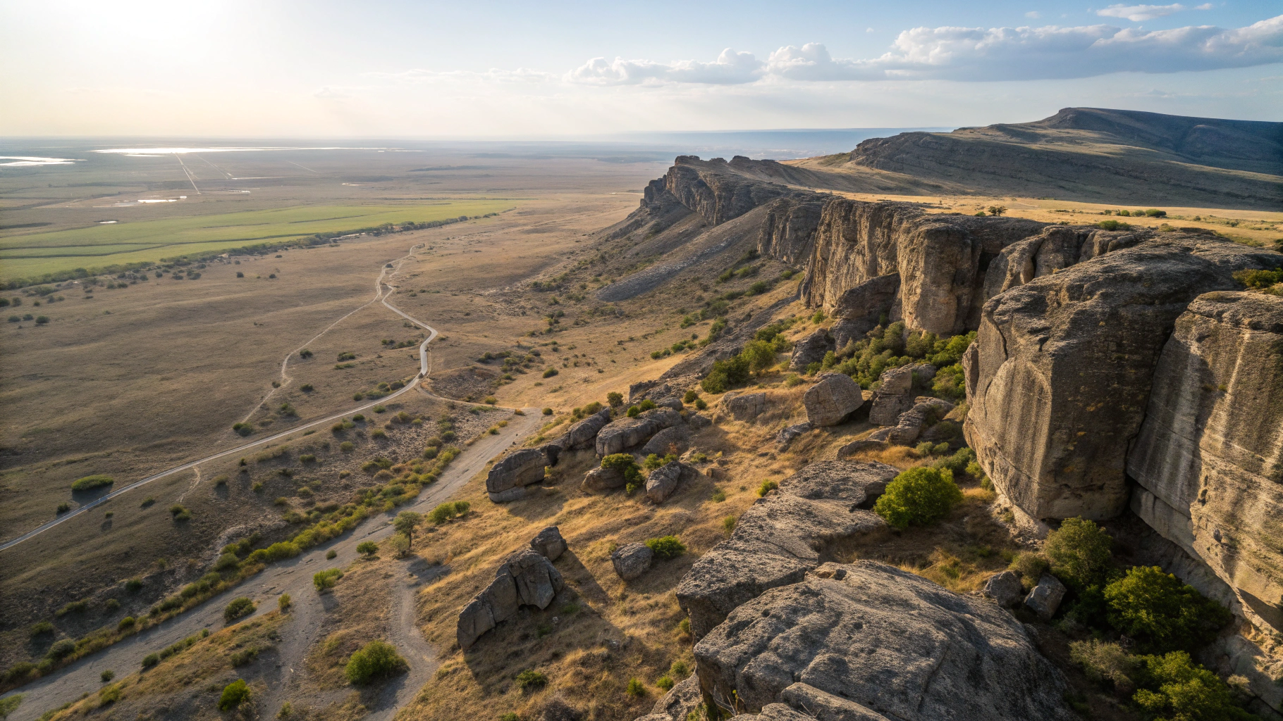 Gobustan UNESCO petroglyphs and bubbling mud volcanoes